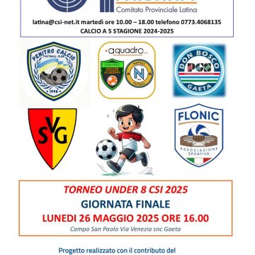 Torneo Under 8 CSI 2025 –  “Apprendimenti”
